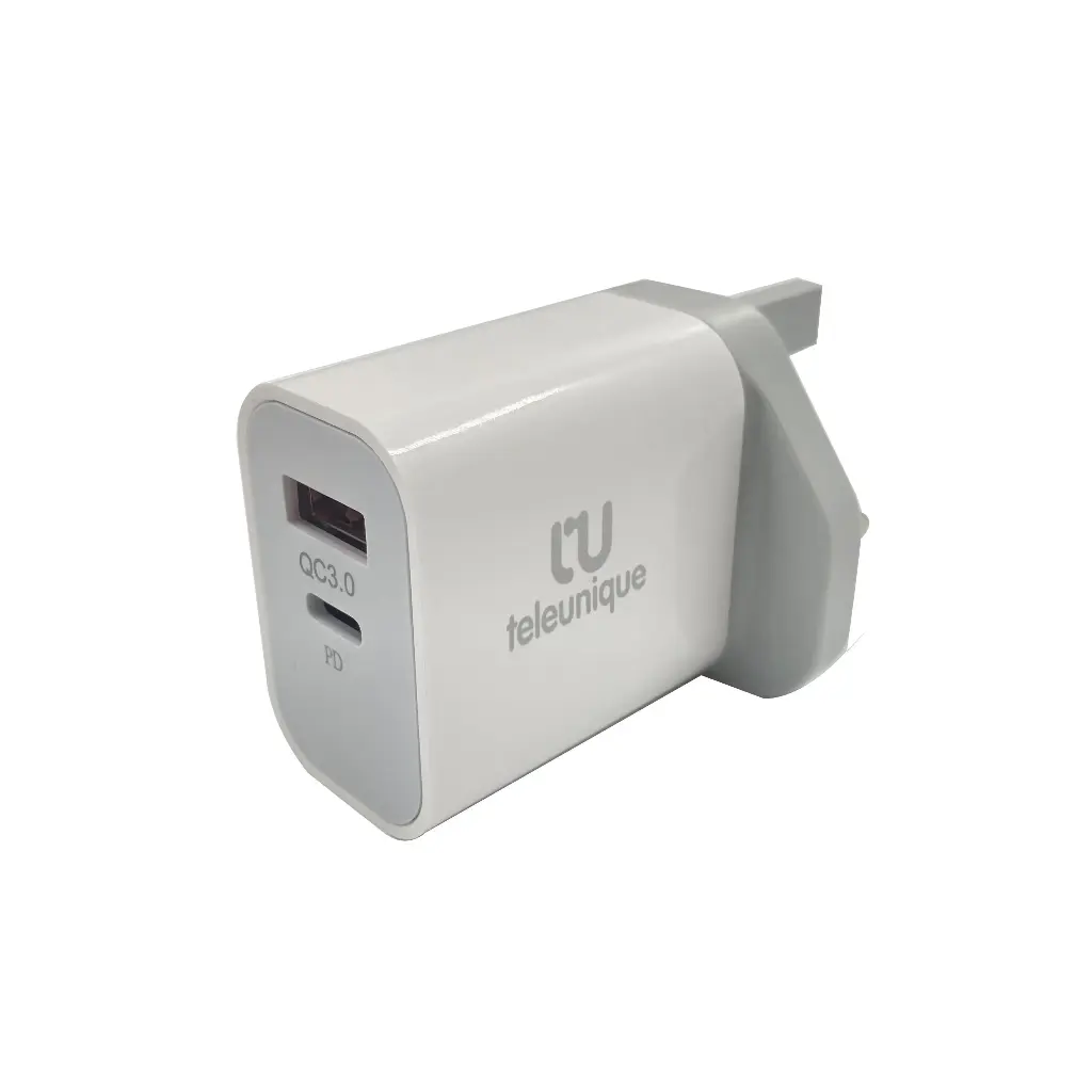 CHARGER - USB-C PD + USB-A QC 3.0 Charger